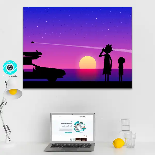 شاسی ریک و مورتی طرح شش